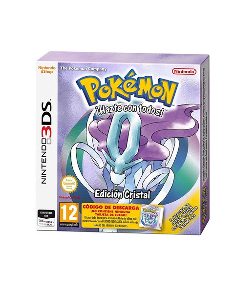 N3DS POKEMON CRISTAL (CODIGO DESCARGA)